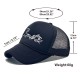 Cross-border new retro American-style embroidered lettered baseball cap, sun visor, personalized mesh trucker hat, wholesale