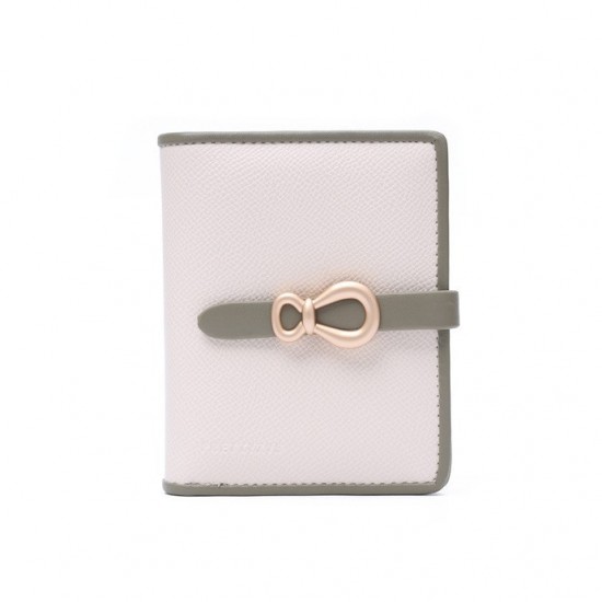 New Cross-Border Short Wallet, Simple and Contrast-Color Women's Fashionable Closure Folding Multifunctional Coin Purse New Cross-Border Short Wallet, Simple and Contrast-Color Women's Fashionable Closure Folding Multifunctional Coin Purse