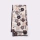 Faux cotton and linen silk scarves for women, fashionable, thin, pastoral style, floral print, high-end, elegant shawls for spring and summer Faux cotton and linen silk scarves for women, fashionable, thin, pastoral style, floral print, high-end, elegant shawls for spring and summer