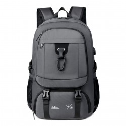 Men's travel backpack, outdoor hiking and leisure backpack, super-large capacity travel backpack, simple luggage, stylish backpack