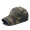 2025 Korean new style washed camouflage curved brim baseball caps with puppy embroidery, outdoor sun protection caps.