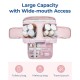 Feihong cross-border large-capacity cosmetic bag, portable hand-held toiletries bag, fluffy, large, wide-opening cosmetic and toiletries bag Feihong cross-border large-capacity cosmetic bag, portable hand-held toiletries bag, fluffy, large, wide-opening cosmetic and toiletries bag