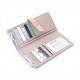 Lianbu New Women's Wallet, Long PU Leather Bi-Fold Wallet, Luxury European and American Multifunctional Clutch Lianbu New Women's Wallet, Long PU Leather Bi-Fold Wallet, Luxury European and American Multifunctional Clutch