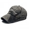CIA lettered embroidered baseball caps, Korean-style washed trendy casual versatile slimming soft-top baseball caps for men and women