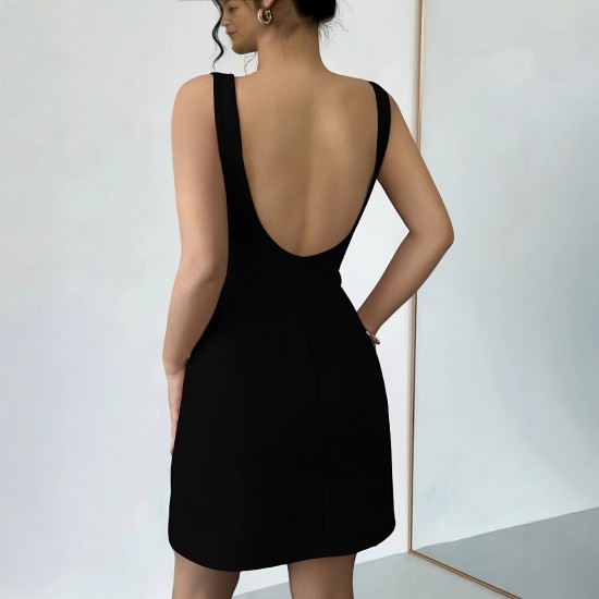 2025 Summer New Bow Vest Women's Dress 2025 Summer New French Elegant Chanel-Style Sleeveless Mini Skirt