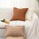 Nordic ins simple corduroy sofa living room cushions, cream-colored cushions for model room bedside pillow covers Nordic ins simple corduroy sofa living room cushions, cream-colored cushions for model room bedside pillow covers