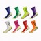 Cross-border non-slip rubberized mid-calf thickened football socks Terry socks, outdoor training, and mesh breathable.