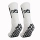 Cross-border, practical, non-slip, doped-in mid-calf socks with lettering. Thickened towel-soled, wear-resistant, breathable men's sports socks.