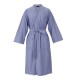 Year-End Thin Summer Waffle Bathrobe for Women Simple V-Neck Three-Quarter Sleeve Absorbent Couple's Nightgown for Spring and Autumn