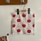 Manmang Homemade Chocolate Cookie Fridge Magnet, Emoji Muscle Bear Decorative Stickers, Magnetic Magnet