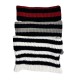Cross-border new autumn and winter cat-ear knitted hat, Korean-style Instagram-style, cute and versatile striped cow-ear wool hat