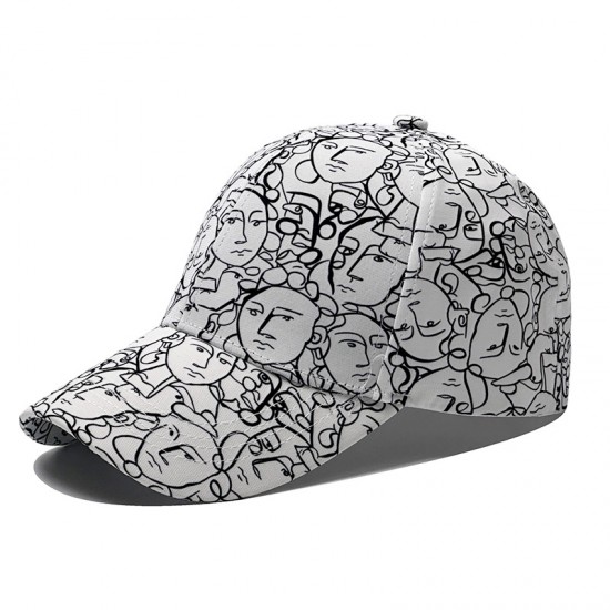 New cross-border fashionable cartoon-printed baseball caps, spring and summer outdoor travel caps, and sun protection caps. New cross-border fashionable cartoon-printed baseball caps, spring and summer outdoor travel caps, and sun protection caps.