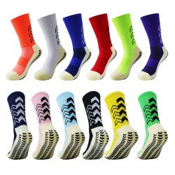 Adult men's sports socks, thickened towel-soled running socks, non-slip socks, factory direct
