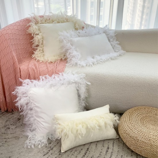 Ins solid color Nordic PU leather pillow covers, Amazon sofa, car, living room, and office soft furnishing lumbar support Ins solid color Nordic PU leather pillow covers, Amazon sofa, car, living room, and office soft furnishing lumbar support