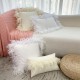 Ins solid color Nordic PU leather pillow covers, Amazon sofa, car, living room, and office soft furnishing lumbar support Ins solid color Nordic PU leather pillow covers, Amazon sofa, car, living room, and office soft furnishing lumbar support