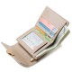 Pruetti 2022 new Korean-style women's short wallet, tri-fold, fresh-looking PU printed large-capacity student wallet Pruetti 2022 new Korean-style women's short wallet, tri-fold, fresh-looking PU printed large-capacity student wallet