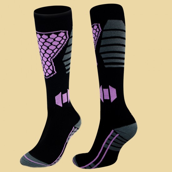 Professional ski socks, thickened wool socks, men's and women's long-top warm socks with towel soles, children's snow sports socks, basketball Professional ski socks, thickened wool socks, men's and women's long-top warm socks with towel soles, children's snow sports socks, basketball