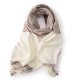 Contrast color tassel scarf, 2025 new plaid warm Korean autumn and winter elegant shawl, faux cashmere couple's scarf