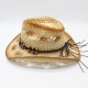 Ethnic hollow cowboy hat, a popular men's summer beach hat on Amazon AliExpress Ethnic hollow cowboy hat, a popular men's summer beach hat on Amazon AliExpress