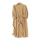 Summer thin absorbent waffle bathrobe for women, simple and sexy mid-length summer robe for men, breathable bath towel pajamas