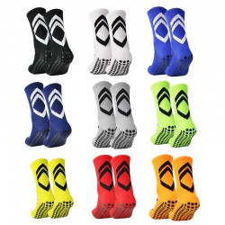 Adult non-slip mid-calf socks, thickened terry football socks, shock-absorbing, wear-resistant sports socks, manufacturer of basketball socks