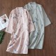 Men's and women's summer cotton gauze nightdresses, cardigans, Japanese yukata, Japanese-style bathrobes, plus-size, couples' saunas Men's and women's summer cotton gauze nightdresses, cardigans, Japanese yukata, Japanese-style bathrobes, plus-size, couples' saunas