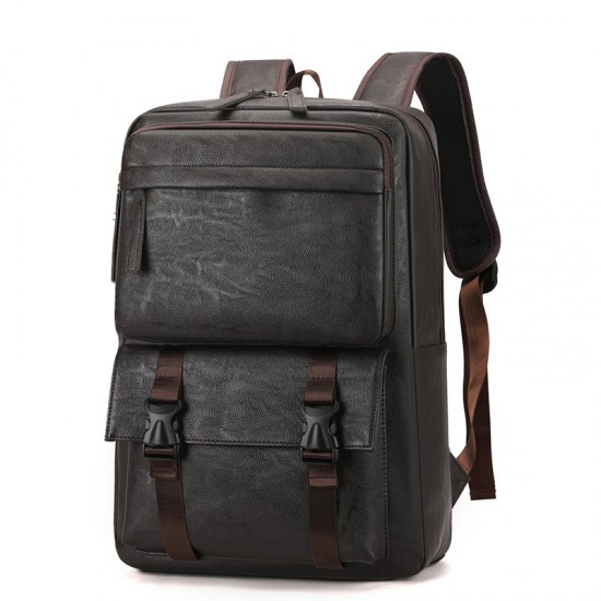 Cross-border Men's Backpack, Retro Business Backpack, Laptop Pocket, Large Capacity, Commuter, and Casual Travel Backpack Cross-border Men's Backpack, Retro Business Backpack, Laptop Pocket, Large Capacity, Commuter, and Casual Travel Backpack