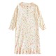 Women's flannel nightgown, thickened and warm for autumn and winter, with a fleece hood and a cute solid-color coral fleece bathrobe.