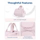 Feihong cross-border large-capacity cosmetic bag, portable hand-held toiletries bag, fluffy, large, wide-opening cosmetic and toiletries bag Feihong cross-border large-capacity cosmetic bag, portable hand-held toiletries bag, fluffy, large, wide-opening cosmetic and toiletries bag