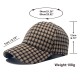Cross-border New Retro Plaid Baseball Hat for Women: Casual and Versatile, Student Hat, Men's Simple Baseball Hat Wholesale