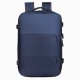 Simple men's and women's travel backpack, large-capacity canvas backpack for junior high, high school, and college students