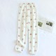 Adjustable, fleece-lined, thickened flannel maternity pajamas for autumn and winter, maternity warm pants, loose loungewear. Adjustable, fleece-lined, thickened flannel maternity pajamas for autumn and winter, maternity warm pants, loose loungewear.