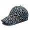 Cross-border Hats for Women: Spring/Summer Thin Leopard Print Baseball Hat, Casual and Versatile Baseball Hat, Personalized Hard Top Baseball Cap