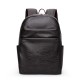 New cross-border men's business commuter backpack, large capacity, student travel laptop backpack, PU leather casual backpack New cross-border men's business commuter backpack, large capacity, student travel laptop backpack, PU leather casual backpack