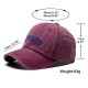Cross-border washed embroidered lettered baseball hats, versatile casual and fashionable men's and women's baseball caps, washed and distressed sun hats Cross-border washed embroidered lettered baseball hats, versatile casual and fashionable men's and women's baseball caps, washed and distressed sun hats