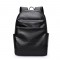 New cross-border men's business commuter backpack, large capacity, student travel laptop backpack, PU leather casual backpack