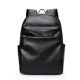 New cross-border men's business commuter backpack, large capacity, student travel laptop backpack, PU leather casual backpack New cross-border men's business commuter backpack, large capacity, student travel laptop backpack, PU leather casual backpack