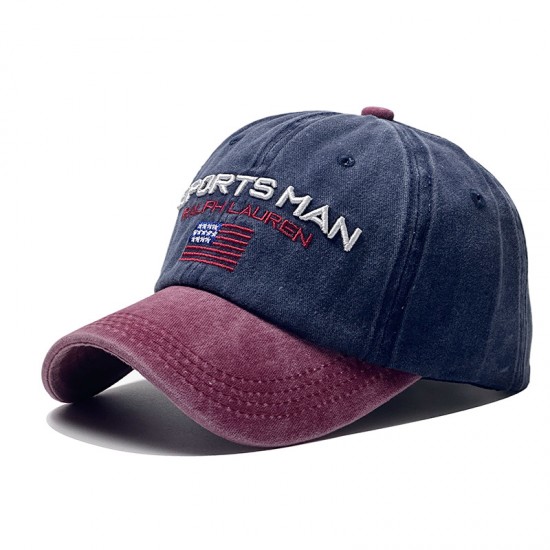 New cross-border 3D SPORTS MAN embroidered baseball cap, vintage embroidered baseball cap, washed and distressed sun visor. New cross-border 3D SPORTS MAN embroidered baseball cap, vintage embroidered baseball cap, washed and distressed sun visor.