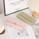 New cross-border women's wallet, long, Japanese and Korean style, fresh, solid color, PU leaf pendant, large-capacity clutch, wholesale. New cross-border women's wallet, long, Japanese and Korean style, fresh, solid color, PU leaf pendant, large-capacity clutch, wholesale.