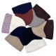 Winter colorblock earmuffs for women, cross-border brimless beanie, versatile and simple men's warm knitted hat, wholesale. Winter colorblock earmuffs for women, cross-border brimless beanie, versatile and simple men's warm knitted hat, wholesale.