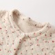 Women's Summer Retro Yarn-Dyed Jacquard Pure Cotton Gauze Thin Loose Pocket Shorts, Homewear Beach Pants