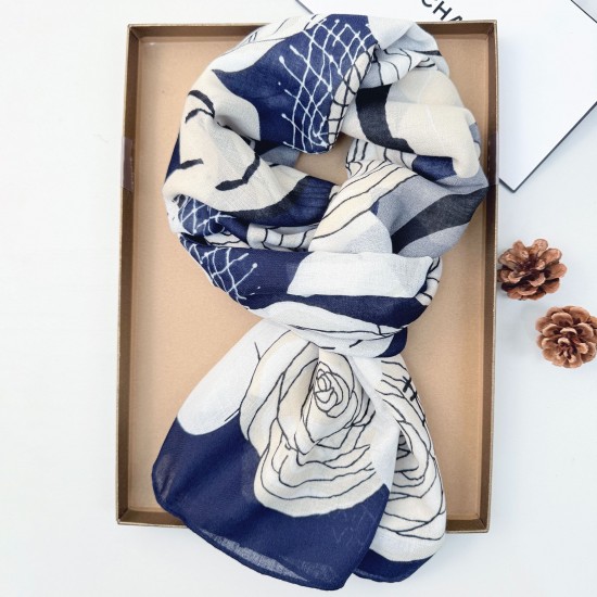 Classic, stylish, and trendy long scarves, elegant cotton and linen scarves, floral print outerwear shawls. Classic, stylish, and trendy long scarves, elegant cotton and linen scarves, floral print outerwear shawls.
