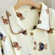 Women's padded pajamas, pure cotton gauze three-piece set, summer short-sleeved shorts and long pants, thin home clothes, soft set