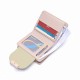 Cross-border foreign trade new short Korean-style PU leather small wallet, printed buckle foldable coin coin wallet. Zippered Student Coin and Card Holder Cross-border foreign trade new short Korean-style PU leather small wallet, printed buckle foldable coin coin wallet. Zippered Student Coin and Card Holder