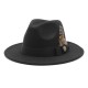 White woolen gentleman's classic British jazz feather hat with a flattering face shape, woolen felt hat for men and women White woolen gentleman's classic British jazz feather hat with a flattering face shape, woolen felt hat for men and women