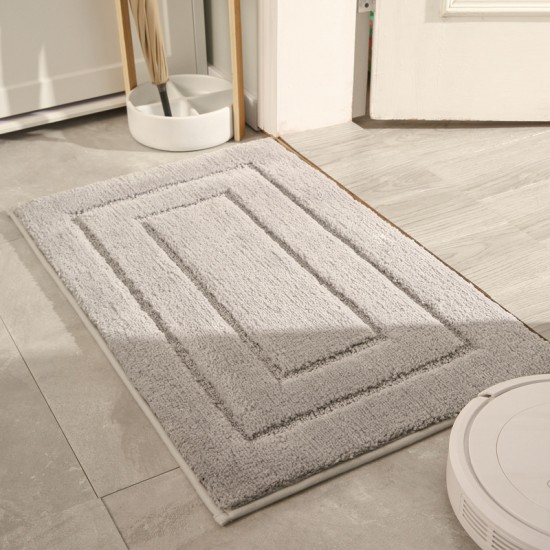 Cross-border thickened absorbent bathroom mat, bathroom doormat, non-slip toilet doormat, entrance doormat, home rug. Cross-border thickened absorbent bathroom mat, bathroom doormat, non-slip toilet doormat, entrance doormat, home rug.