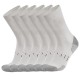 Large-size men's mid-calf sports cotton socks, breathable, sweat-wicking, waisted, non-slip, thin casual basketball and running socks