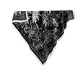 French elegant spring and autumn retro, niche, floral print square scarves, trendy, high-end, sun-protective shawls French elegant spring and autumn retro, niche, floral print square scarves, trendy, high-end, sun-protective shawls