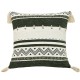 Cross-border Nordic ins Fair Isle pillows, square-shaped drop ball lotus-trimmed pillows for sofas and bedrooms.