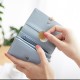 Factory Wholesale Cross-Border Women's Short Wallet, Student Fashionable and Simple, Korean Style, Tri-Folding Multifunctional Coin Purse and Wallet